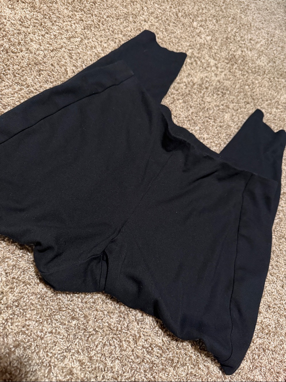 J. Jill black ponte leggings (LP) - EUC!